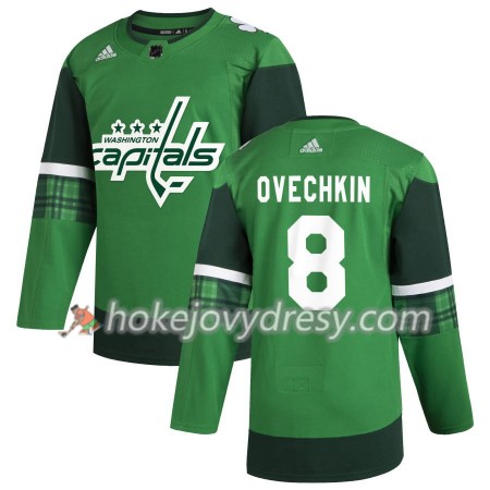 Pánské Hokejový Dres Washington Capitals Alexander Ovechkin 8 Adidas 2019-20 St. Patrick's Day Authentic